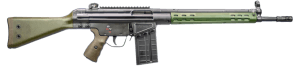 PTR 113 GIRK PTR 113 *Reconditioned 308 Win7.62x51mm NATO 16" 20+1 Black Parkerized Reciever with Scope Mount Green Synthetic Furniture (Stock May Be Blemished)