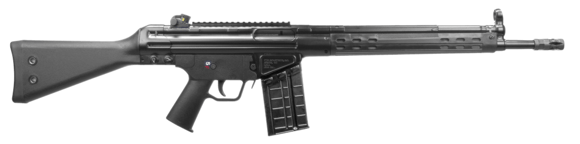 PTR 114 A3SK PTR 114 308 Win7.62x51mm NATO 16" 20+1 Black Steel Rec Black Polymer Grip with Scope Mount