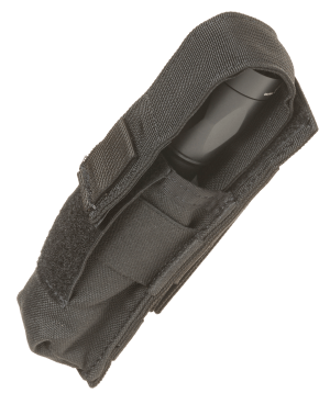 Tacshield T4001BK Suppressor/Light Pouch  Cordura 1000D Nylon Black