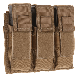 Tacshield T3603CY Universal Triple Pistol Triple Coyote 1000D Nylon