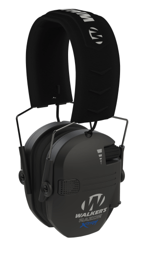 Walker's GWPXDRSEM Razor X-TRM Digital Electronic Muff 21 dB Over the Head Black Polymer