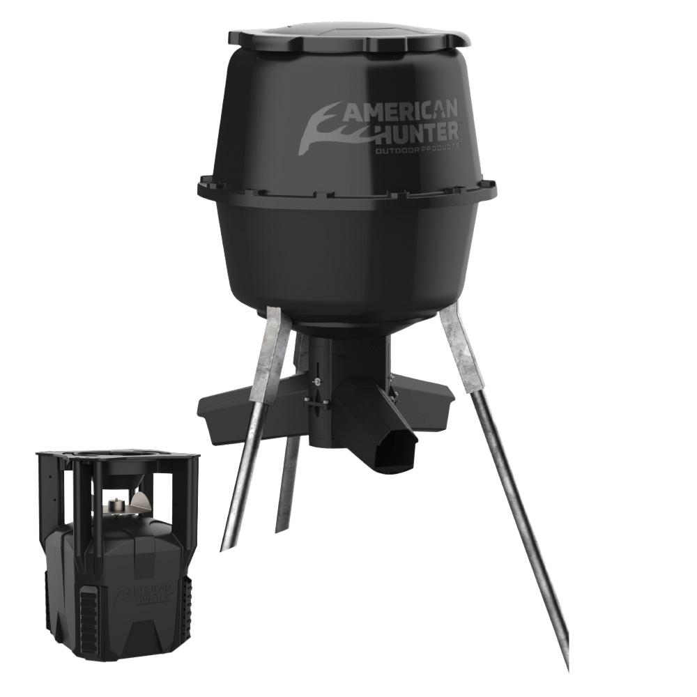 American Hunter AH225XDE XDE-Pro 16 Programs 1-60 Seconds Duration 30 Gallon Capacity Black