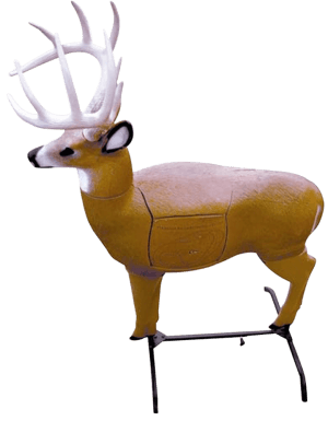 HME HME3DTS Target Stand Adjustable 3D Black Metal 19" to 29"