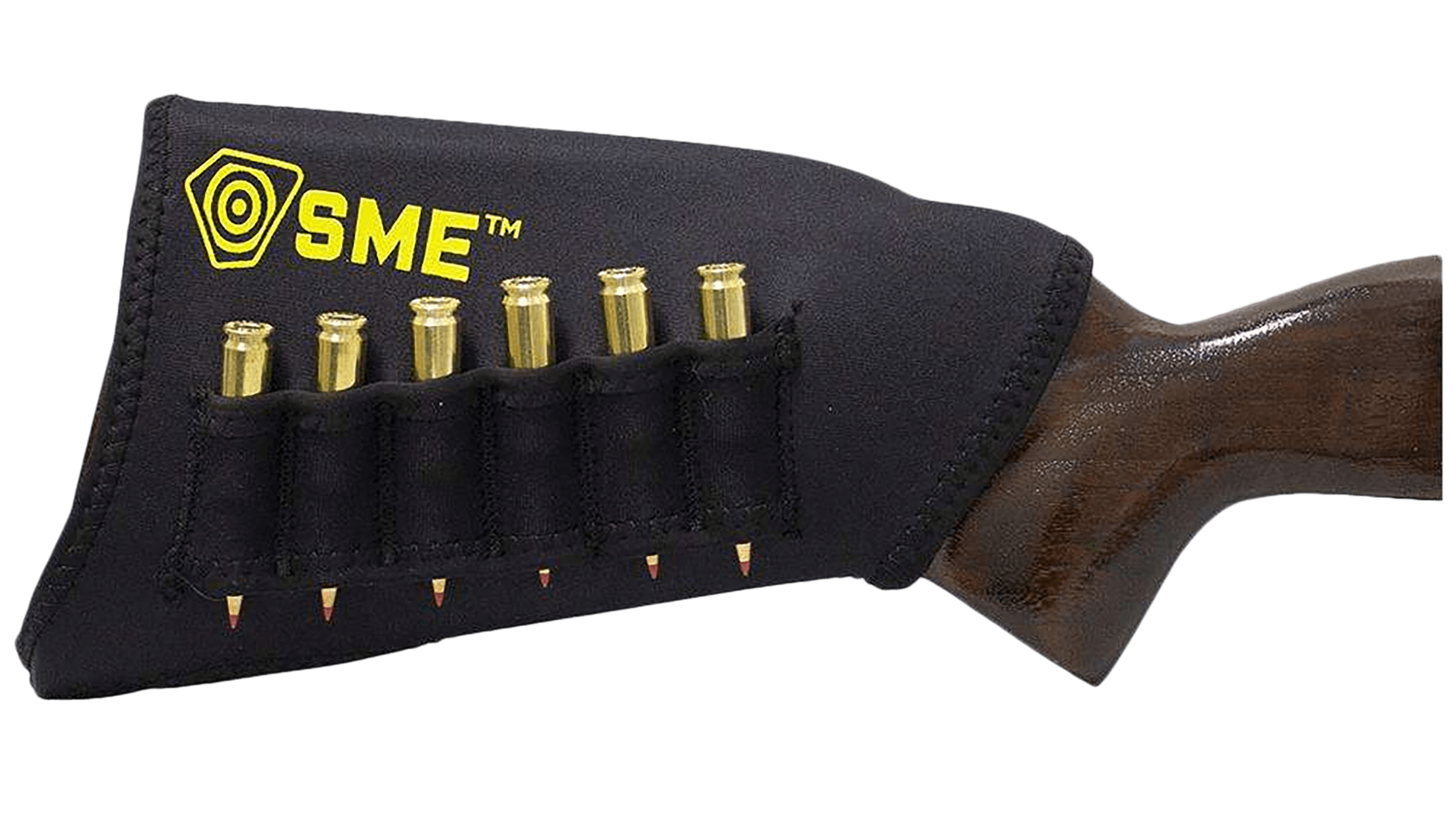 SME SMERSRSL Stock Riser with Shell Loop Black Neoprene