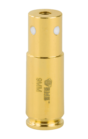 SME XSIBL9MM Sight-Rite Laser Bore Sighting System 9mm Luger Brass Casing