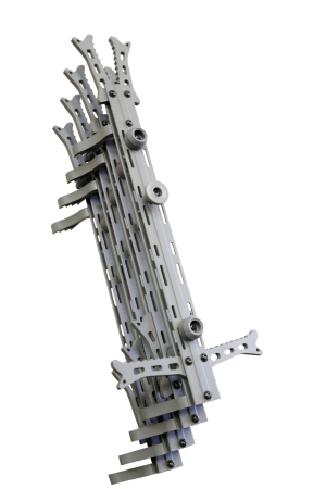 Hawk HWKACS4PK Helium Climbing Sticks Gray Aluminum 10" W x 20" L 4 Pk