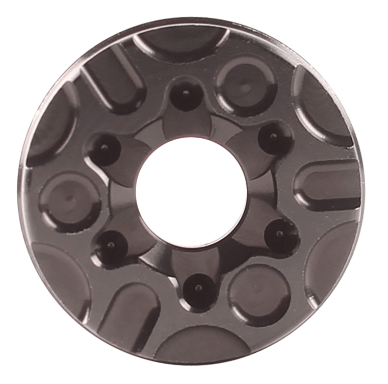 CGS SUPPRESSORS CGSMOD9FRONTCAP MOD9 Front Cap 9mm Luger Black Anodized