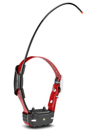 Garmin 0100120920 TB10 Dog Device Collar Red w/Tri-Tronics Remote Operated LED Beacon Lights Built-In BarkLimiter Rechargeable Li-ion 4 Mile Range