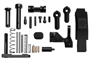 Seekins Precision 0011510063 Builder's Kit Enhanced Compatible w/ AR-15 Lower Receiver Black