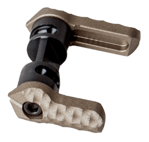 Seekins Precision 0011580006 Safety Selector 60/90 Degree Flat Dark Earth Aluminum Ambidextrous