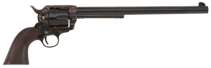Pietta HF45CHS12NM 1873 Great Western II Buntline 45 Colt (LC) 6rd 12" Blued Steel Barrel & Cylinder  Deep Color Case Hardened Steel Frame  Walnut Grip