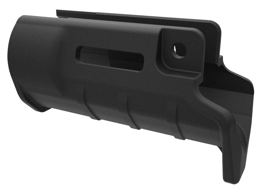 Magpul MAG1048BLK MOE SL Handguard made of Polymer with Black Finish for HK SP89 MP5K