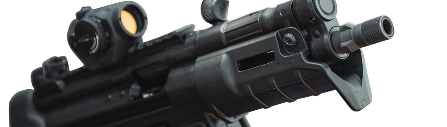 Magpul MAG1048BLK MOE SL Handguard made of Polymer with Black Finish for HK SP89 MP5K - Image 3