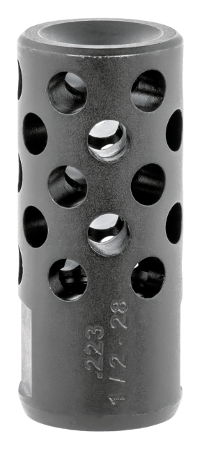 Ruger 90486 Radial Ported Muzzle Brake AR-15 5.56 45mm NATO Black Oxide Steel with 1/2"-28 tpi Threads  1.75" OAL & .75" Diameter