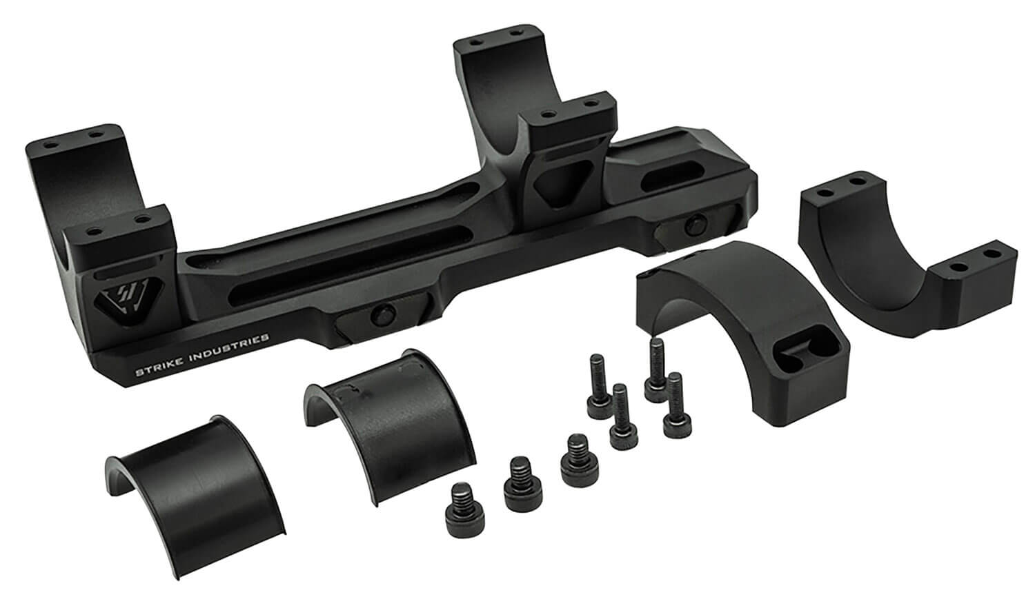 Strike Industries STRIKEASM Adjustable Scope Mount/Ring Combo Black Anodized - Image 2