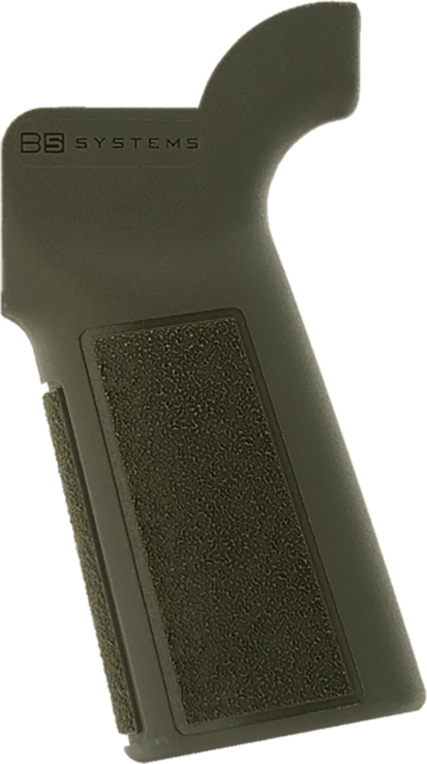 B5 Systems PGR1134 Type 23 P-Grip OD Green Polymer Aggressive Textured Fits AR-Platform - Image 2