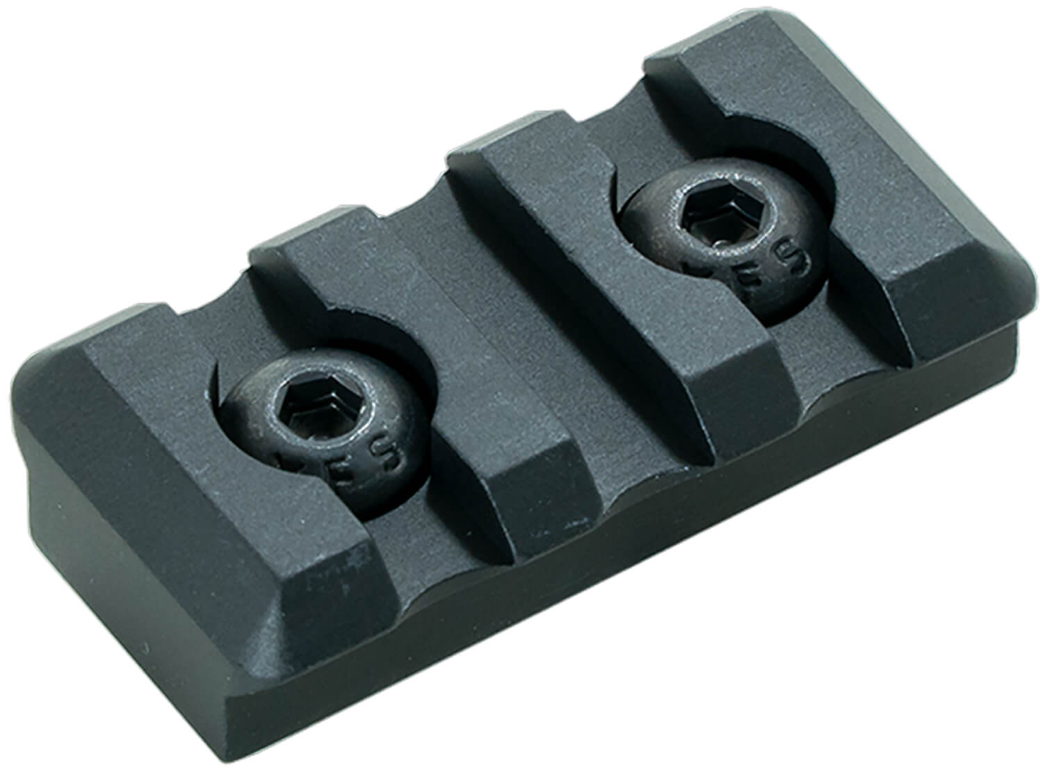 Timber Creek Outdoors M3SPRBL M-LOK 3 Slot Picatinny Rail Black Anodized - Image 2