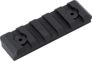 Timber Creek Outdoors M5SPRBL M-LOK 5 Slot Picatinny Rail  Black Anodized