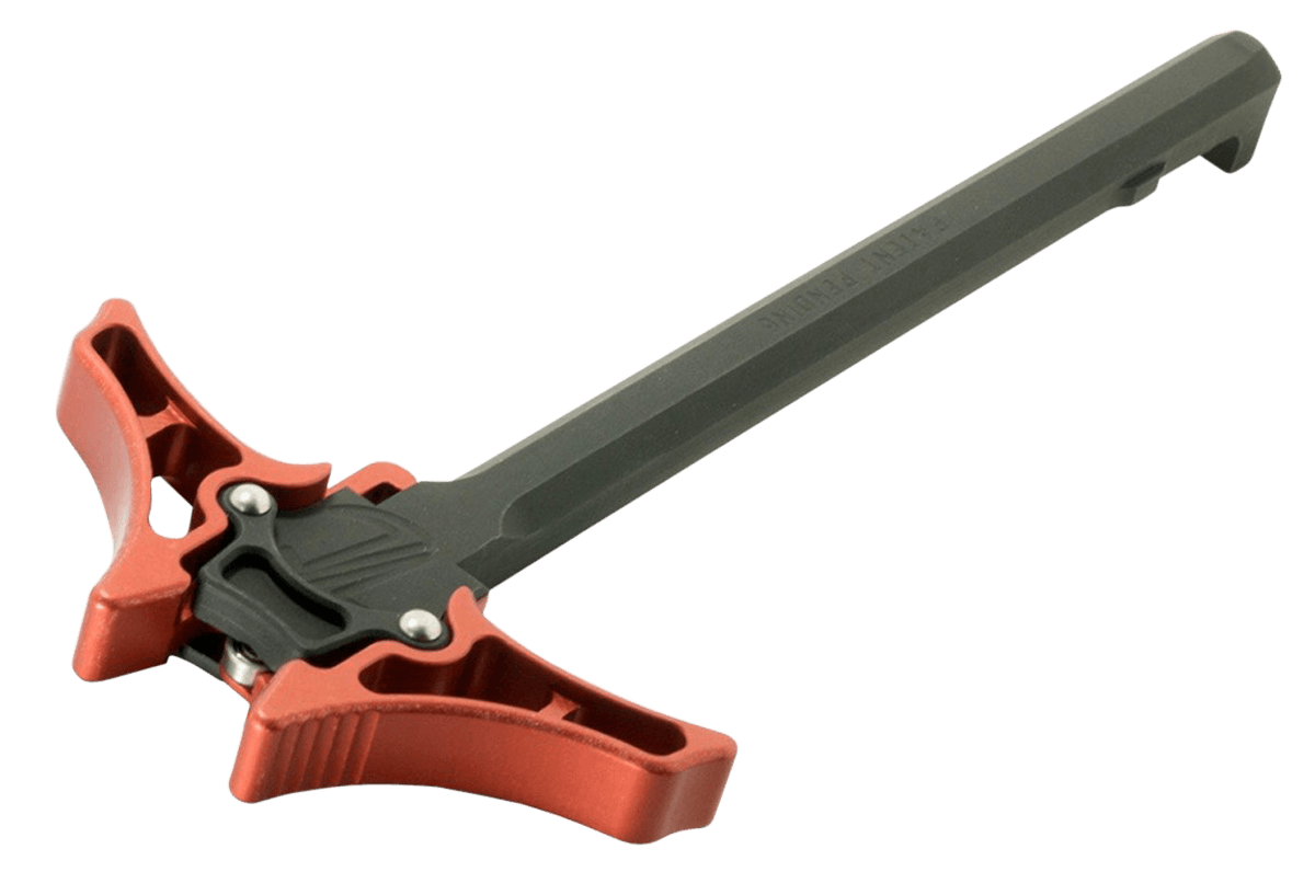 TIMBER CREEK OUTDOOR INC EAMBICHR Enforcer Ambidextrous Charging Handle AR-Platform Red Anodized Aluminum