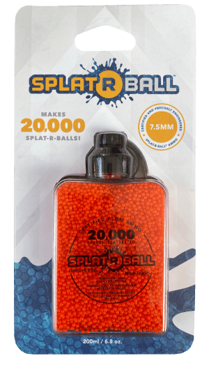 Splat R Ball 950022 Water Beads  7-7.5mm Polymer/ 20 000 Per Bottle