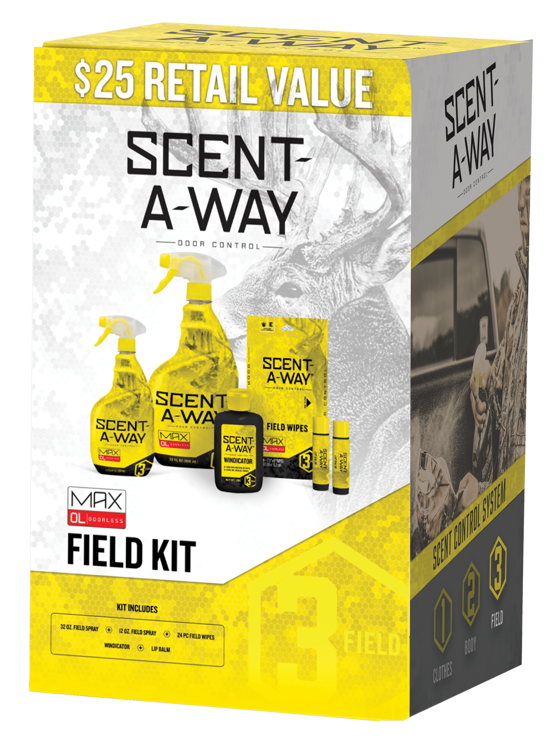 Scent-A-Way 100098 Max Field Kit Odor Eliminator Odorless Scent