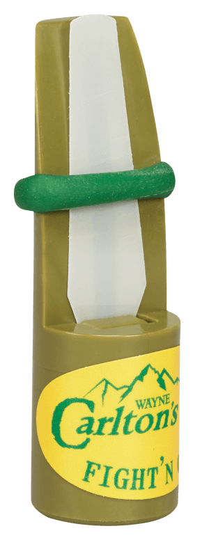Wayne Carlton's Calls WCC70037 Fight'N Cow Open Call Cow Sounds Attracts Elk Green Plastic