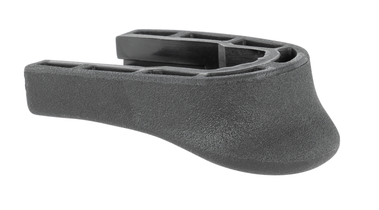 Pearce Grip PG9EZ Grip Extension made of Polymer with Black Finish & 1/2" Gripping Surface for 9mm Luger S&W M&P Shield EZ
