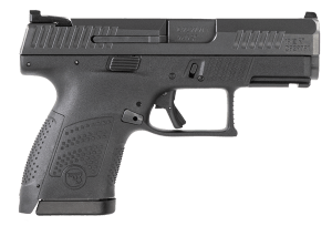 CZ-USA 91560 P-10 S 9mm Luger 12+1 3.50" Black Steel Barrel Black Nitride Serrated Steel Slide Black Polymer Frame w/Picatinny Rail Black Interchangeable Backstrap Grip Ambidextrous