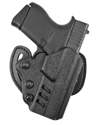DeSantis Gunhide 042KA8JZ0 Facilitator OWB Black Kydex Belt Slide Fits Sig P365/P365 SAS Right Hand