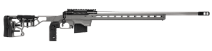 Savage Arms 57561 110 Elite Precision 300 PRC 30" 5+1 Matte Black/ Gray Cerakote/Black Polymer/Optic Ready *Self timing taper aligned muzzlebrake (Short Action Calibers Only)