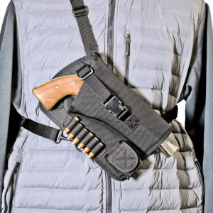 DeSantis Gunhide M72BALRZ0 Yukon Hunting Rig Shoulder Nylon Shoulder Fits Ruger GP100 4" Right Hand