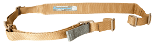 Blue Force Gear VCAS200OACB Vickers Sling made of Coyote Brown Cordura with 57"-67" OAL 2" W Padded Design & Nylon Adjusters for Rifle & Carbine