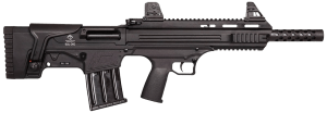 ATI ATIG410BDB Bulldog  410 Gauge 3" 16" 5+1 Black Steel Barrel  Black Aluminum Receiver  Picatinny Rail  Black Fixed Bullpup Stoc & Grip