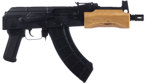 Century Arms HG2137N Draco Mini (Romanian Made) 7.62x39mm 30+1 7.75" Threaded Barrel  Black Stamped Receiver  Black Polymer Grip  Enhanced Trigger Group  Includes 1 US Palm 30rd Magazine