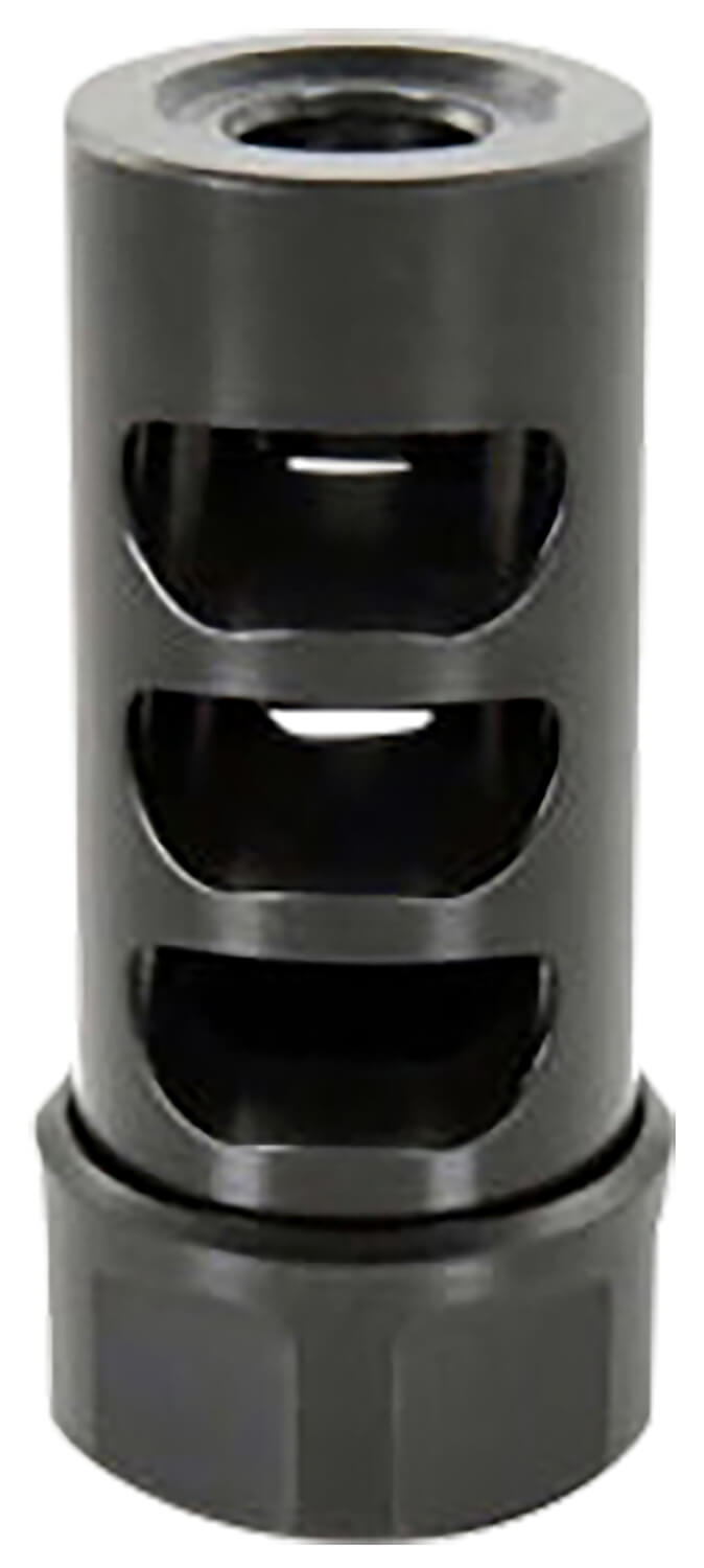 American Precision Arms G2L5830N Gen 2 Little Bastard Self Timing Brake Black Nitride Stainless Steel with 5/8"-24 tpi Threads 2.22" OAL & 1" Diameter for 30 Cal Rifle - Image 2