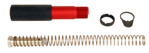 LBE Unlimited PBUFKTRED Pistol Buffer Tube Kit Red AR-Platform