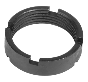 LBE Unlimited ARCNUT Castle Nut 4140 Steel Black Phosphate AR-15