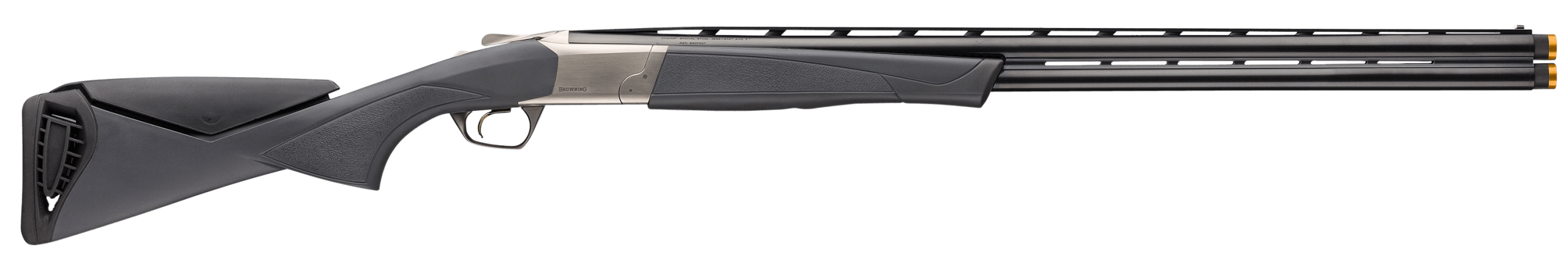 Browning 018710304 Cynergy CX 12 Gauge 28" 3" 2rd Blued Crossover Designed Barrels Silver Nitride Finished Receiver Charcoal Gray Synthetic Stock With Adjustable Comb Textured Gripping Surface