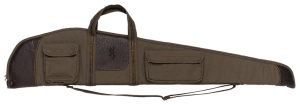 Browning 1415048448 Laredo 50" Olive/Brown Canvas/Leather Closed-Cell Foam Padding Water Resistant
