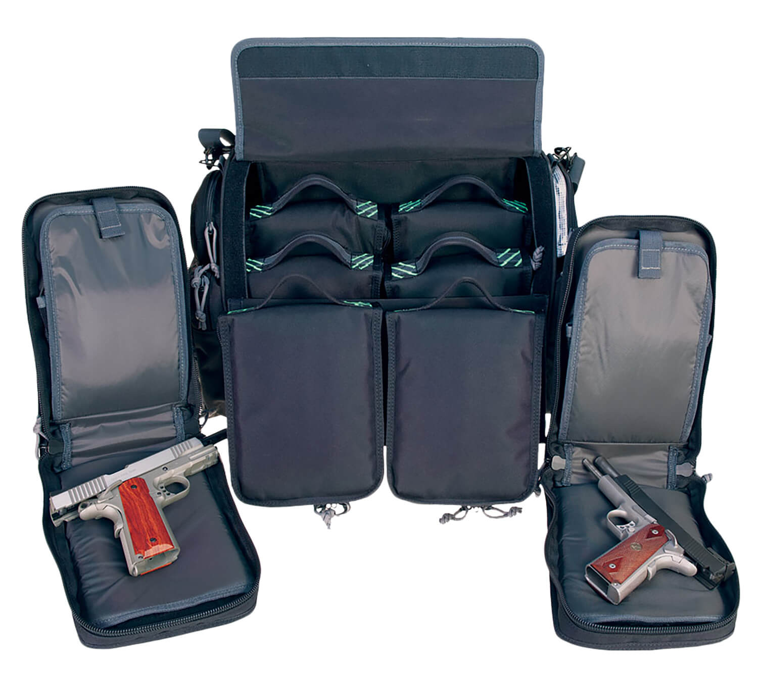 GPS Bags 1955BRN Barn PRYM1 Blackout Holds 8 Handguns - Image 2