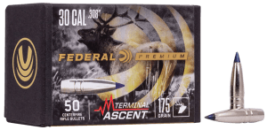 Federal PB308TA3 Premium Terminal Ascent Component 30 Cal .308 215 gr Terminal Ascent
