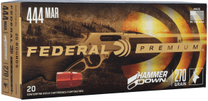 Federal LG444M1 Premium HammerDown 444Marlin 270gr Bonded Hollow Point 20rd Box