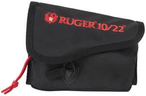 Ruger 27222 Buttstock Pouch Black Cordura