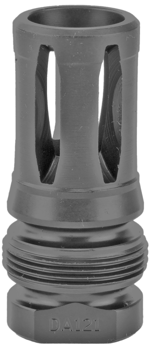 Dead Air DA121 Xeno Flash Hider Black Nitride 4140 Steel with 1/2"-28 tpi Threads  2.16" OAL & .99" Diameter