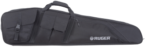 Ruger 27932 Defiance Tactical Rifle Case 42" Black Endura with Ruger Logo Carry Handle Knit Lining Mag Pocket Accessory Pockets & Lockable Zipper