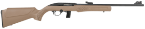 Rossi RS22L1811B RS22 Full Size 22 LR 10+1 18" Matte Black Matte Black Steel Receiver Brown Monte Carlo Stock Right Hand