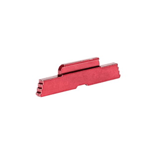 Cross Armory CRG5SLRD Slide Lock  Extended Compatible w/Glock Gen1-5/P80 Red Steel