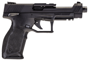 Taurus 1TX22C151 TX22 Competition 22 LR 16+1 5.25" Overall Black Steel/Threaded Barrel Hard Coat Anodized Aluminum/Optic Cut/Serrated Slide & Polymer Frame w/Picatinny Rail w/Polymer Grips