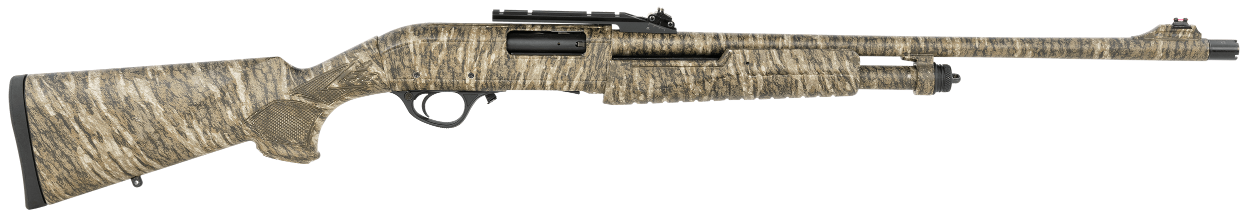 Escort HEFH2022TRBL Field Hunter Turkey Full Size 20 Gauge Pump 3" 4+1 22" Mossy Oak Bottomland Steel Barrel Grooved Aluminum Receiver Fixed Mossy Oak Bottomland Synthetic Stock Right Hand
