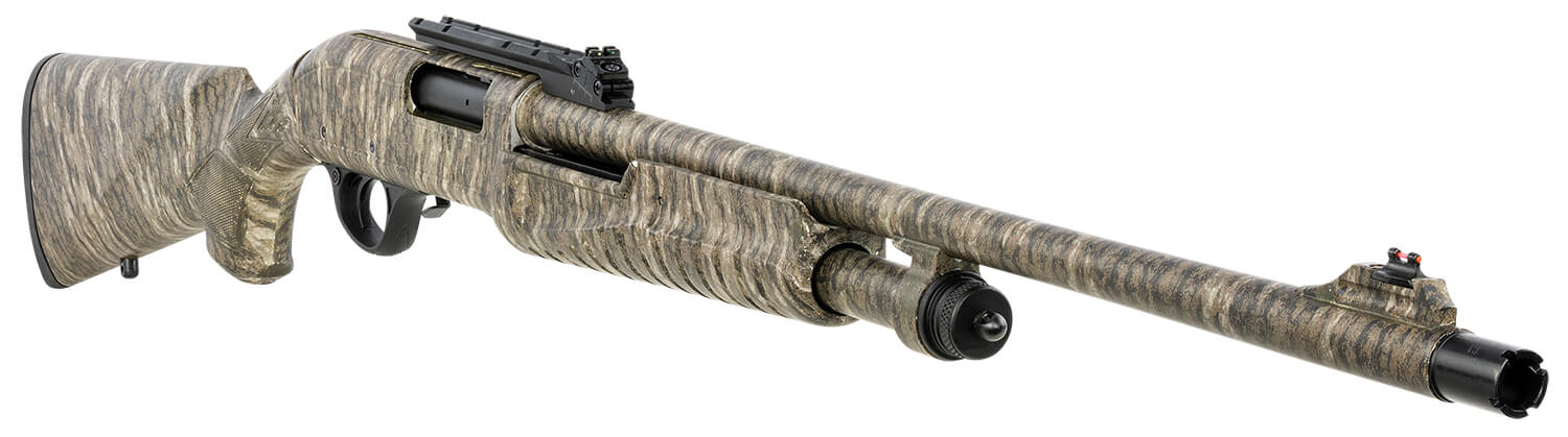 Escort HEFH2022TRBL Field Hunter Turkey Full Size 20 Gauge Pump 3" 4+1 22" Mossy Oak Bottomland Steel Barrel Grooved Aluminum Receiver Fixed Mossy Oak Bottomland Synthetic Stock Right Hand - Image 3